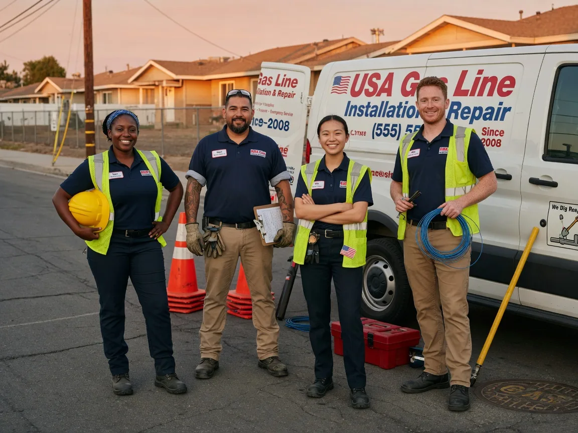 Gas Line Installation company in Fife, WA